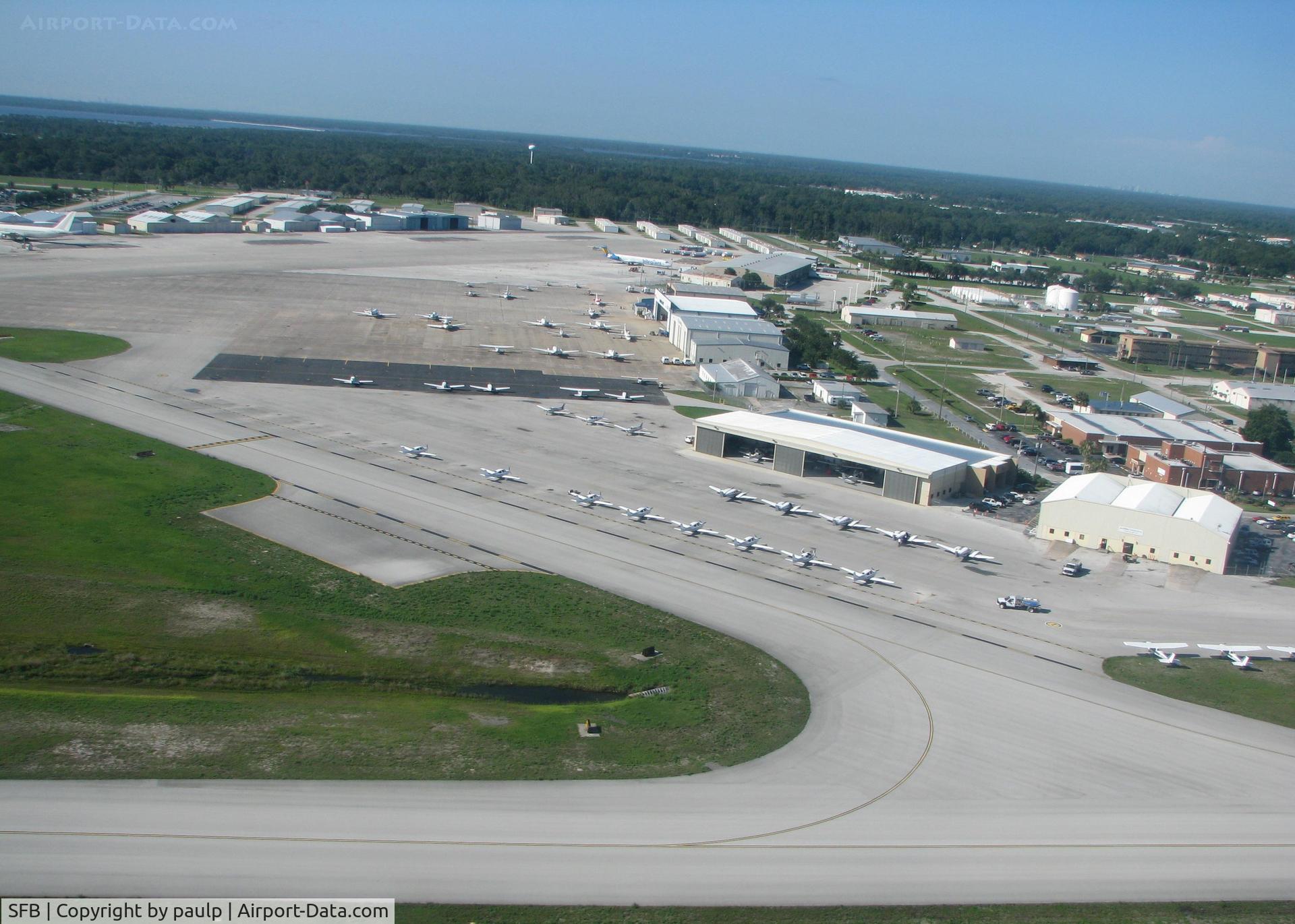 Orlando Sanford International Airport (SFB) - Departing 27 from Orlando Sanford on Allegiant Air MD-80.