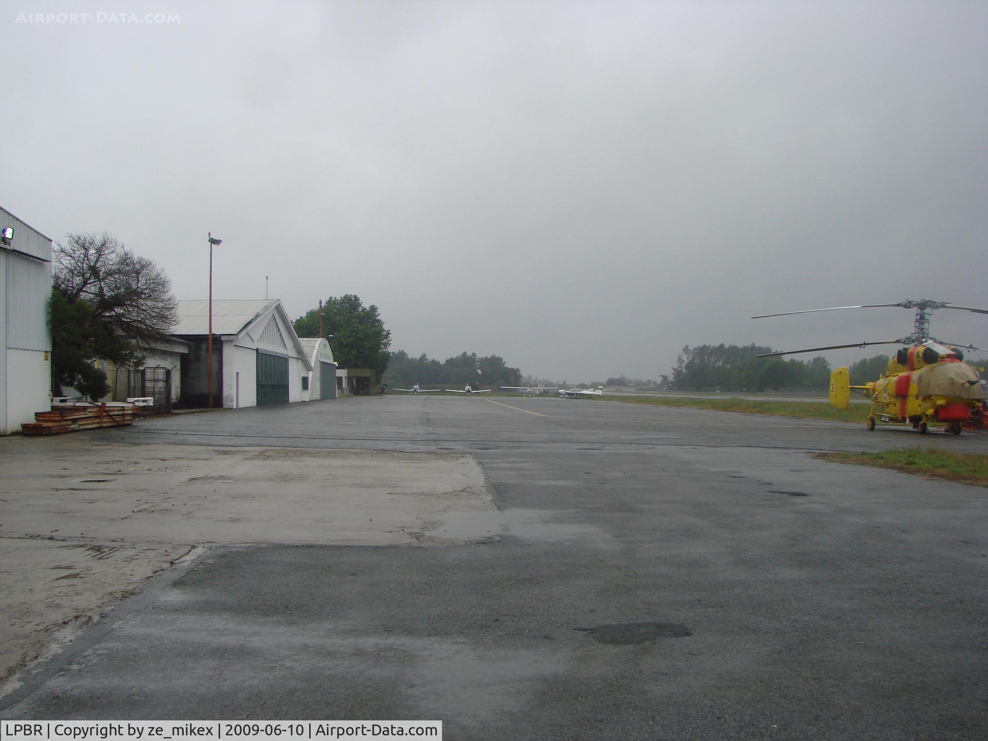 Braga Airport, Braga Portugal (LPBR) - rainy day