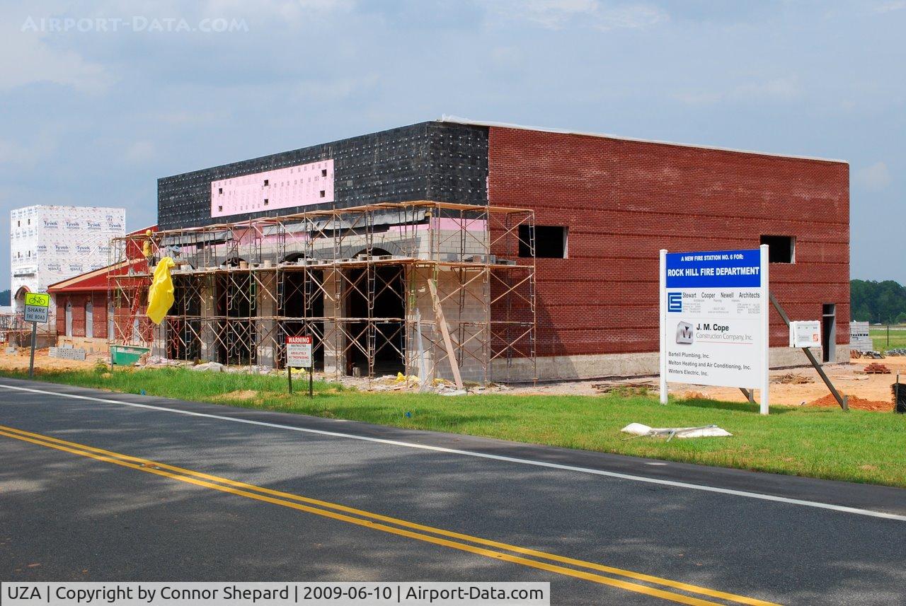 Rock Hill/york Co/bryant Field Airport (UZA) - Building a new fire station