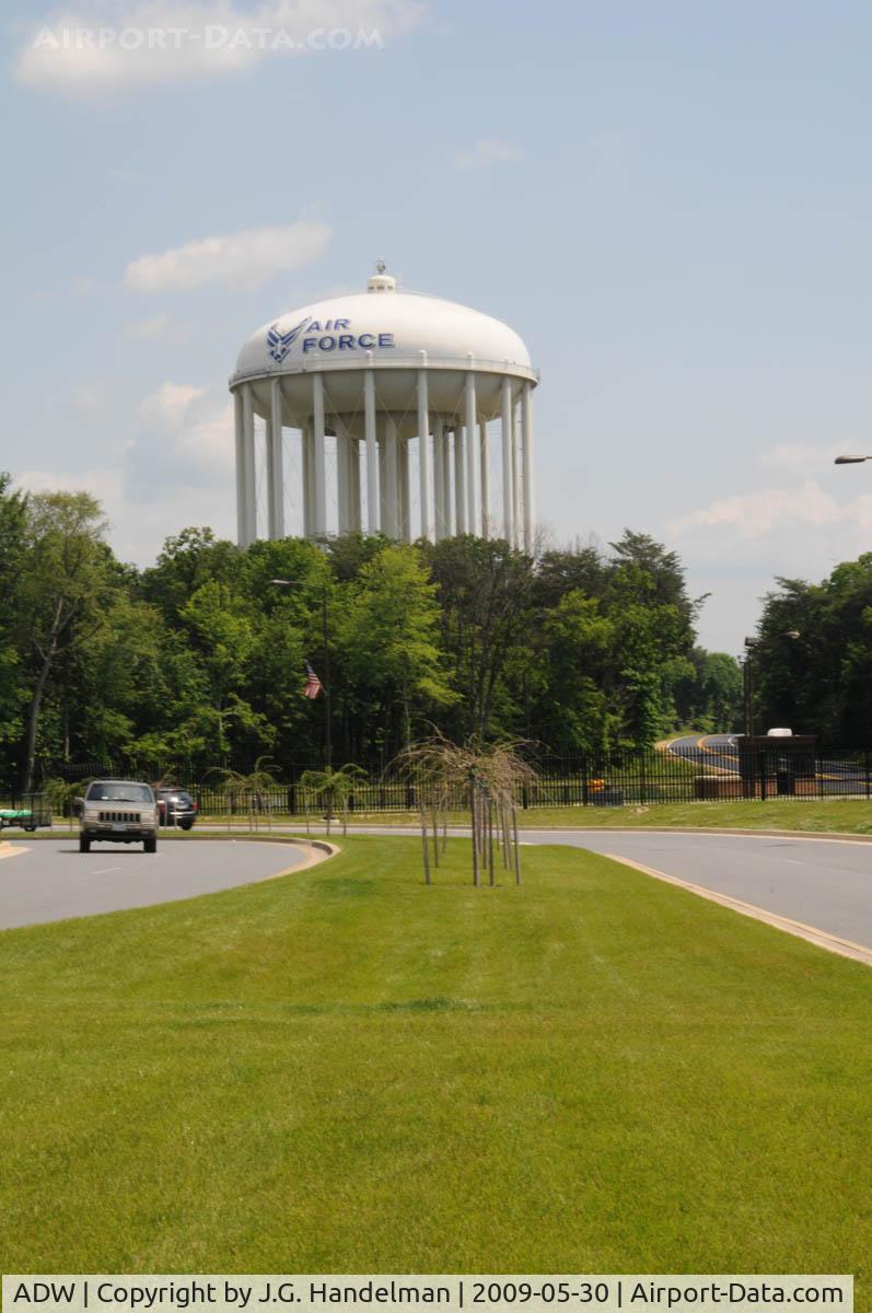 Joint Base Andrews Airport (ADW) - AAFB water tower