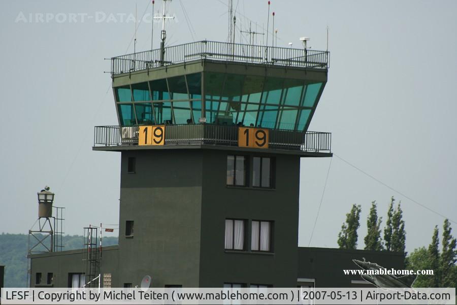 Metz Frescaty Airport, Metz France (LFSF) - Control Tower