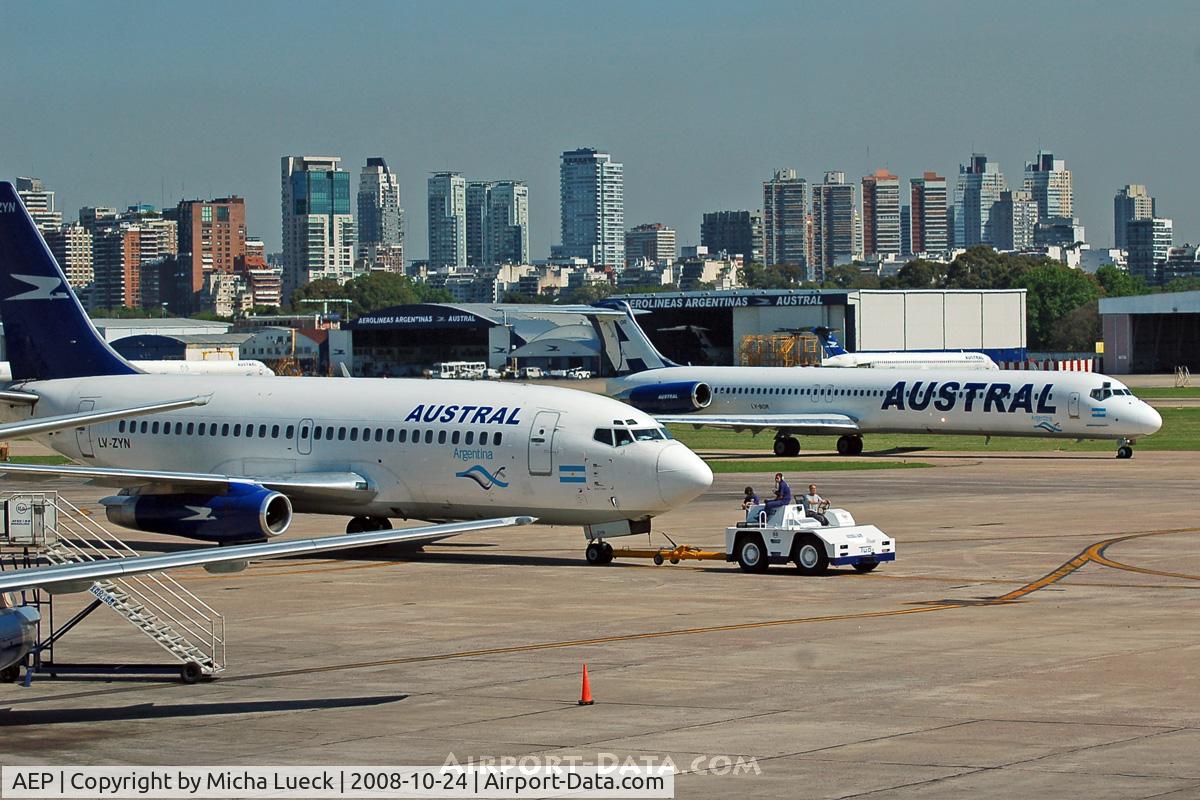 Jorge Newbery Airport, Buenos Aires Argentina (AEP) - LV-ZYN and LV-BOR - two classic beauties!