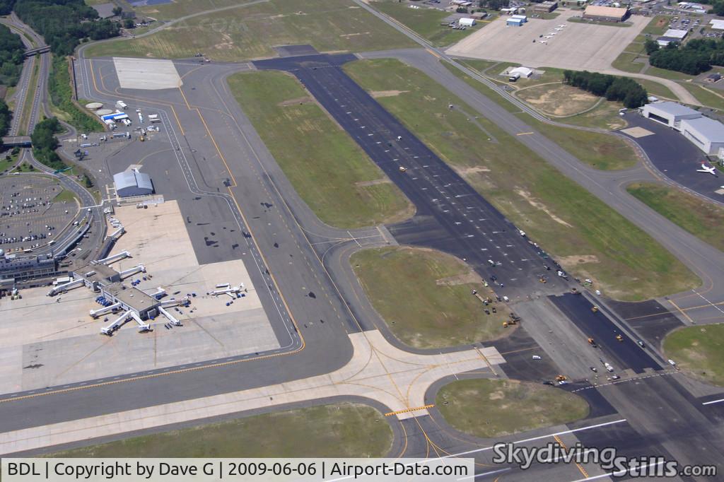 Bradley International Airport (BDL) - Runway paving at Bradley International, Windsor Locks, CT.