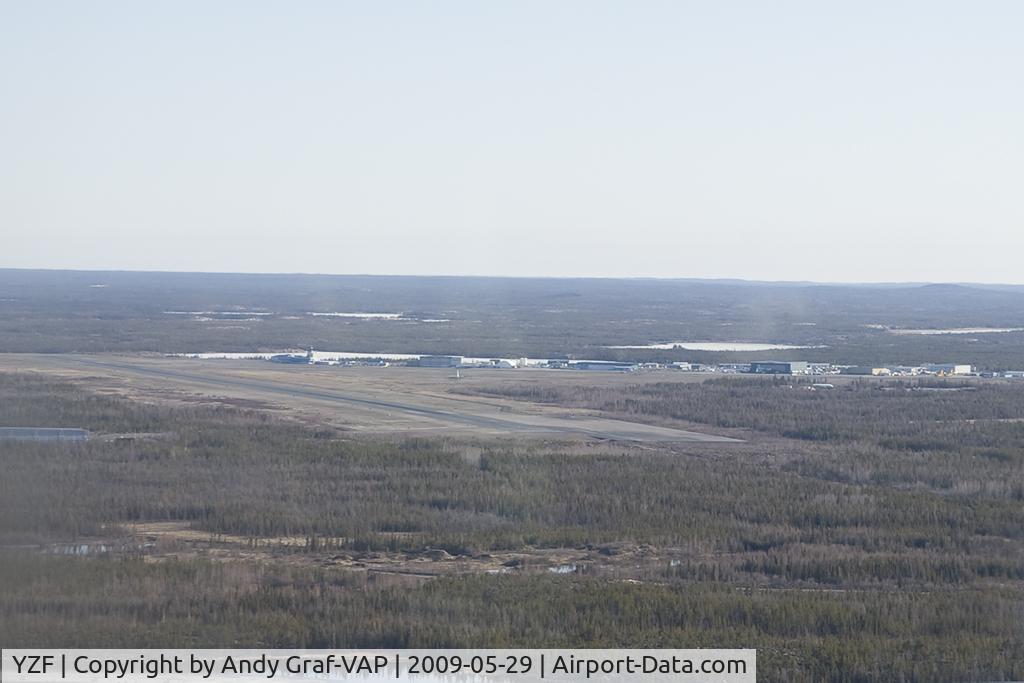 Yellowknife Airport, Yellowknife, Northwest Territories Canada (YZF) - Overview of Yellowknife Airport