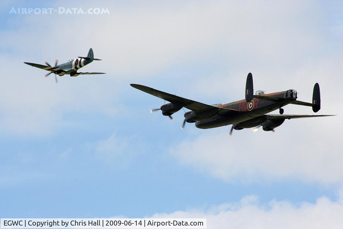 RAF Cosford Airport, Albrighton, England United Kingdom (EGWC) - Battle of Britain Memorial Flight at the Cosford Air Show