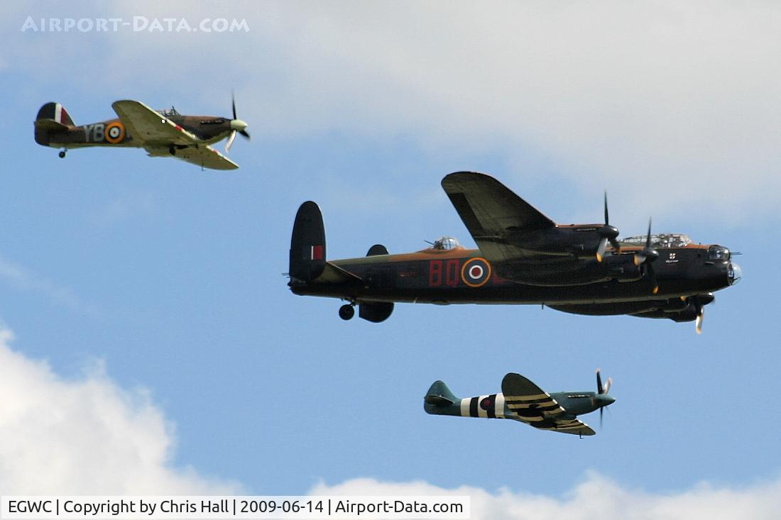 RAF Cosford Airport, Albrighton, England United Kingdom (EGWC) - Battle of Britain Memorial Flight at the Cosford Air Show