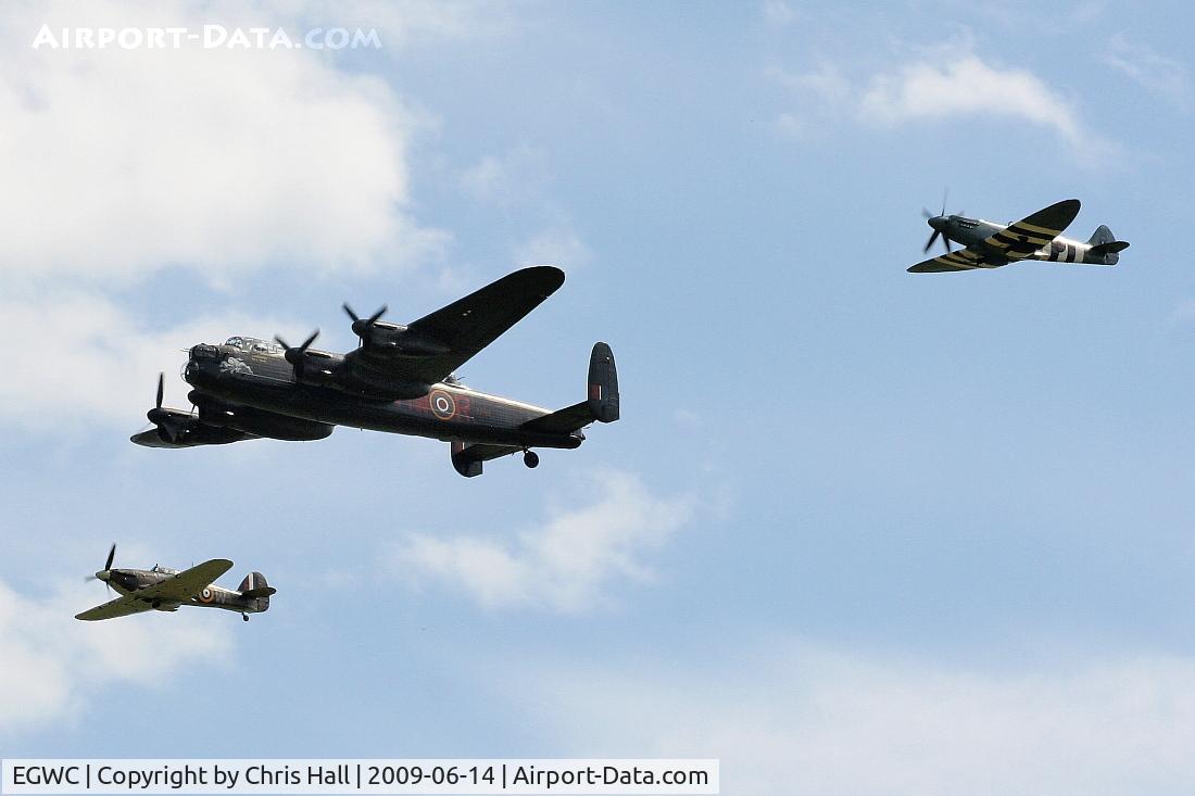 RAF Cosford Airport, Albrighton, England United Kingdom (EGWC) - Battle of Britain Memorial Flight at the Cosford Air Show