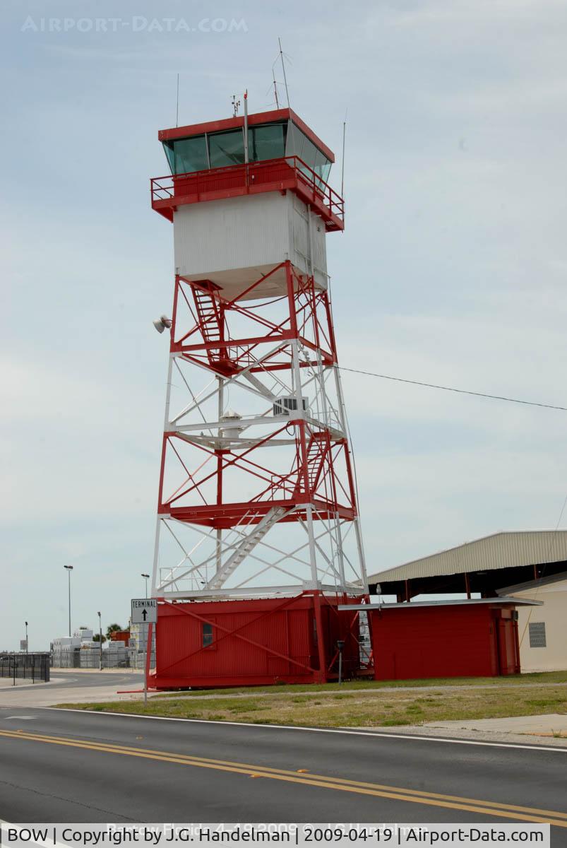 Bartow Municipal Airport (BOW) - tower at Bartow FL