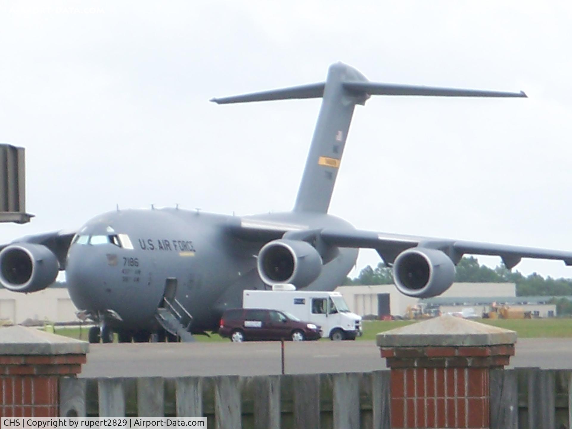 Charleston Afb/intl Airport (CHS) - C-17 on Flightlne 