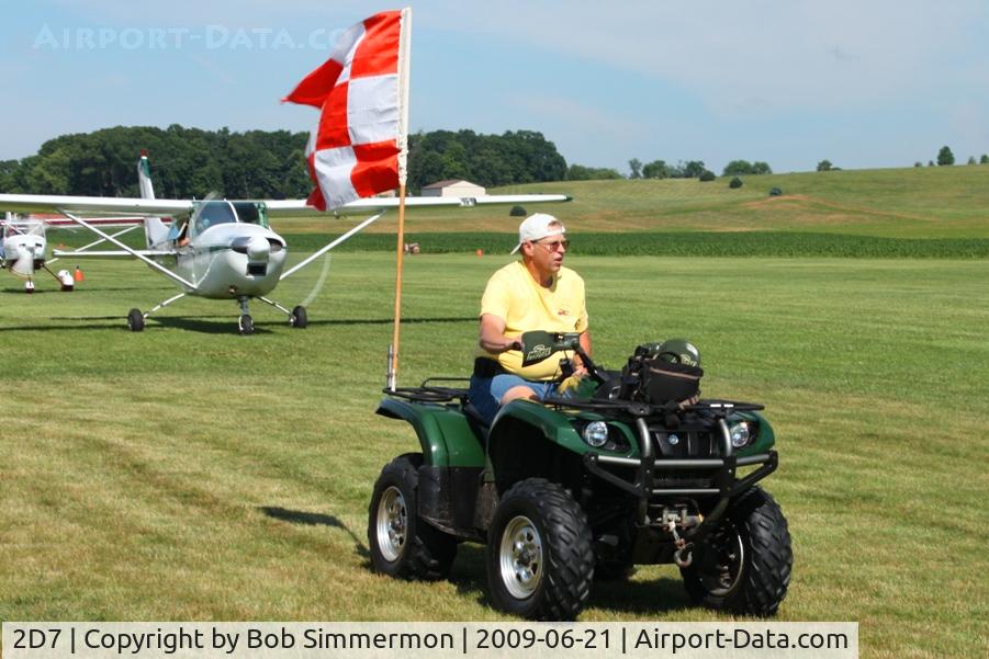 Beach City Airport (2D7) - ATC-Ground control at the Father's Day fly-in.