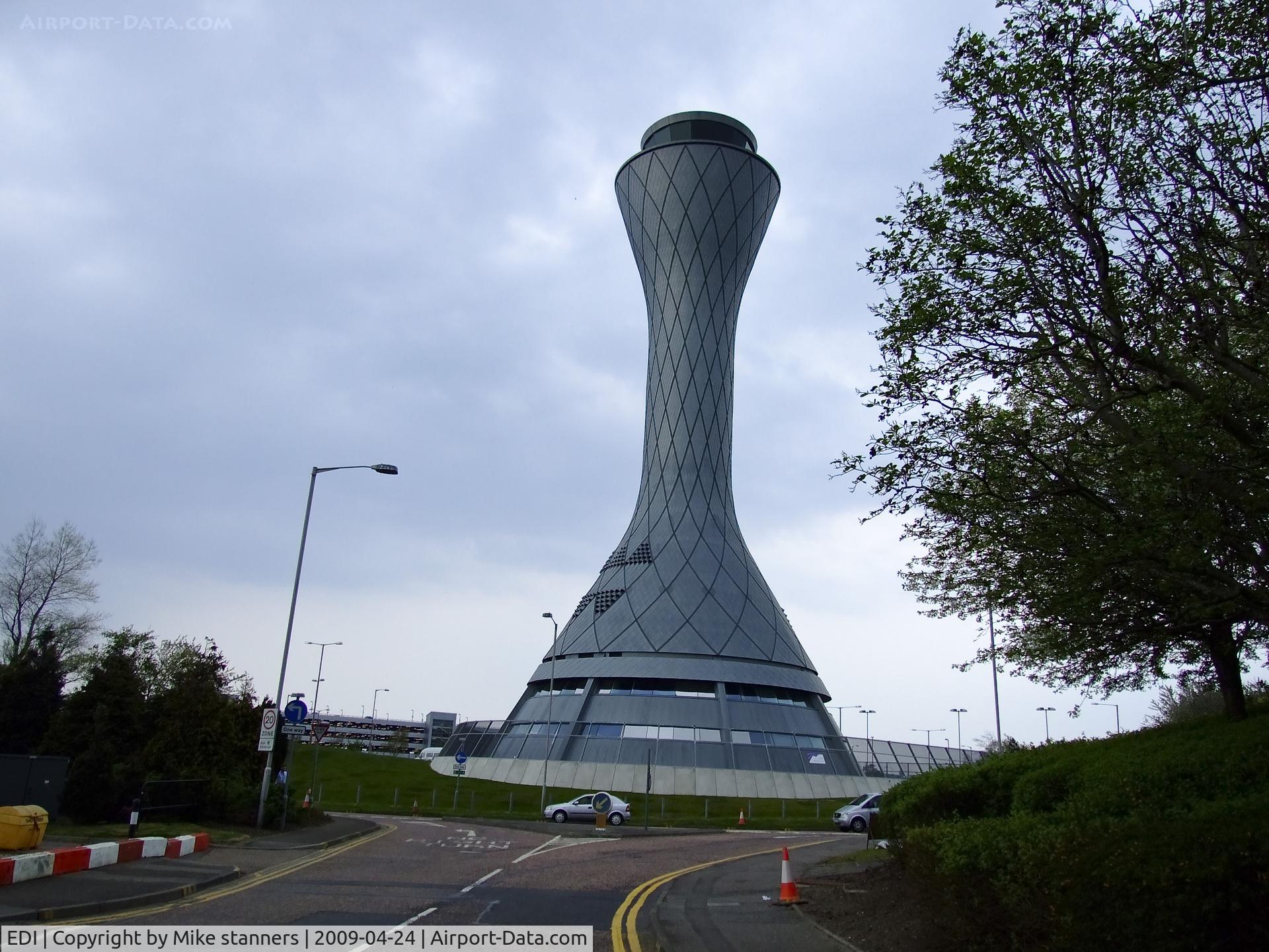 Edinburgh Airport, Edinburgh, Scotland United Kingdom (EDI) - Edinburgh airport's new million pound control tower