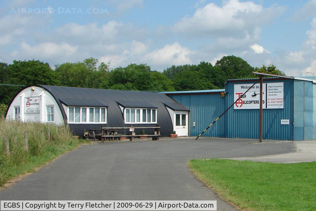 Shobdon Aerodrome Airport, Leominster, England United Kingdom (EGBS) - Tiger Helicopters based at Shobdon