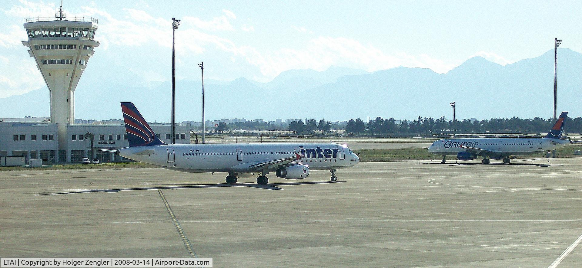 Antalya Airport, Antalya Turkey (LTAI) - TC-IEQ on the way to Ankara