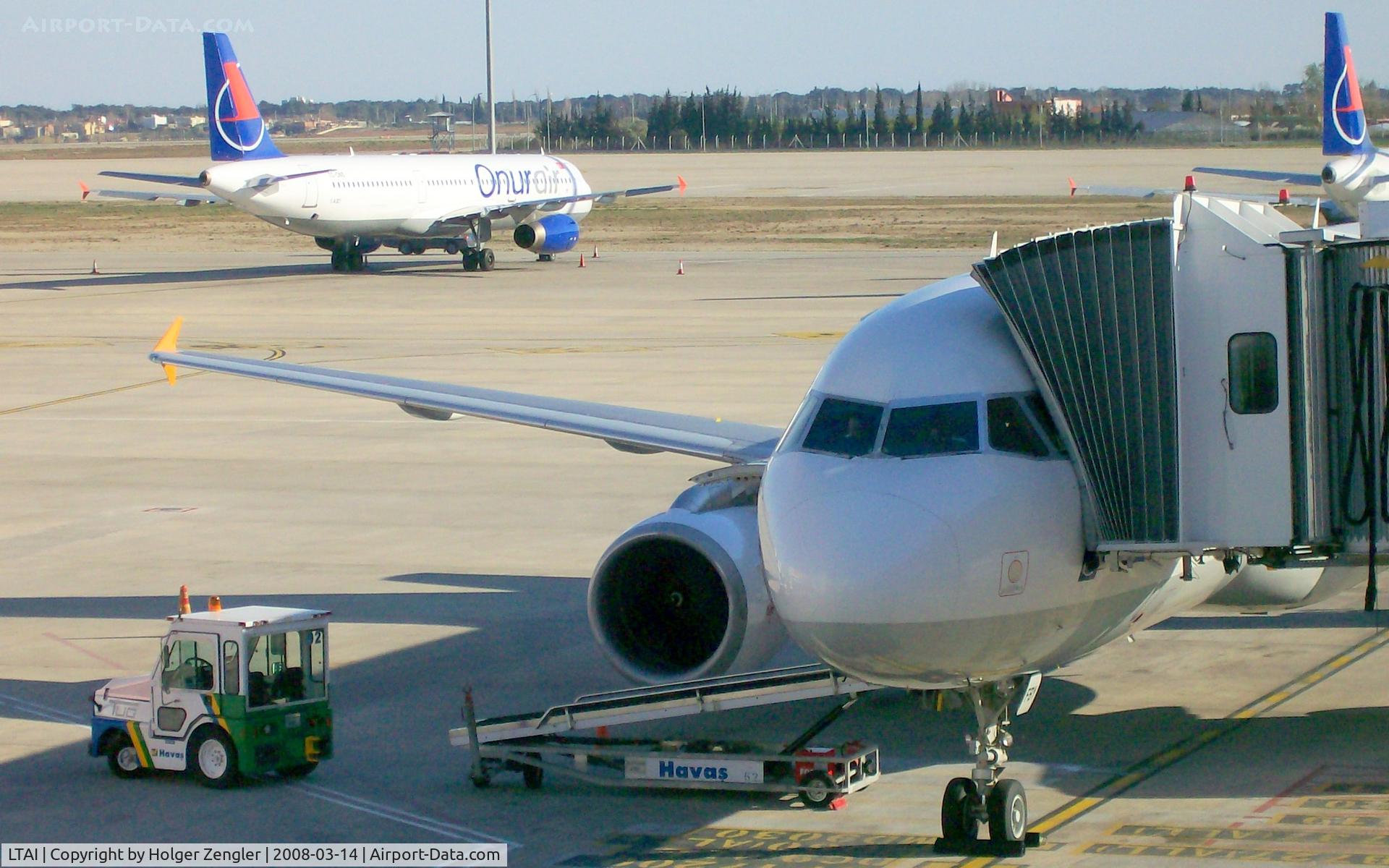 Antalya Airport, Antalya Turkey (LTAI) - Inner and outer parking positions