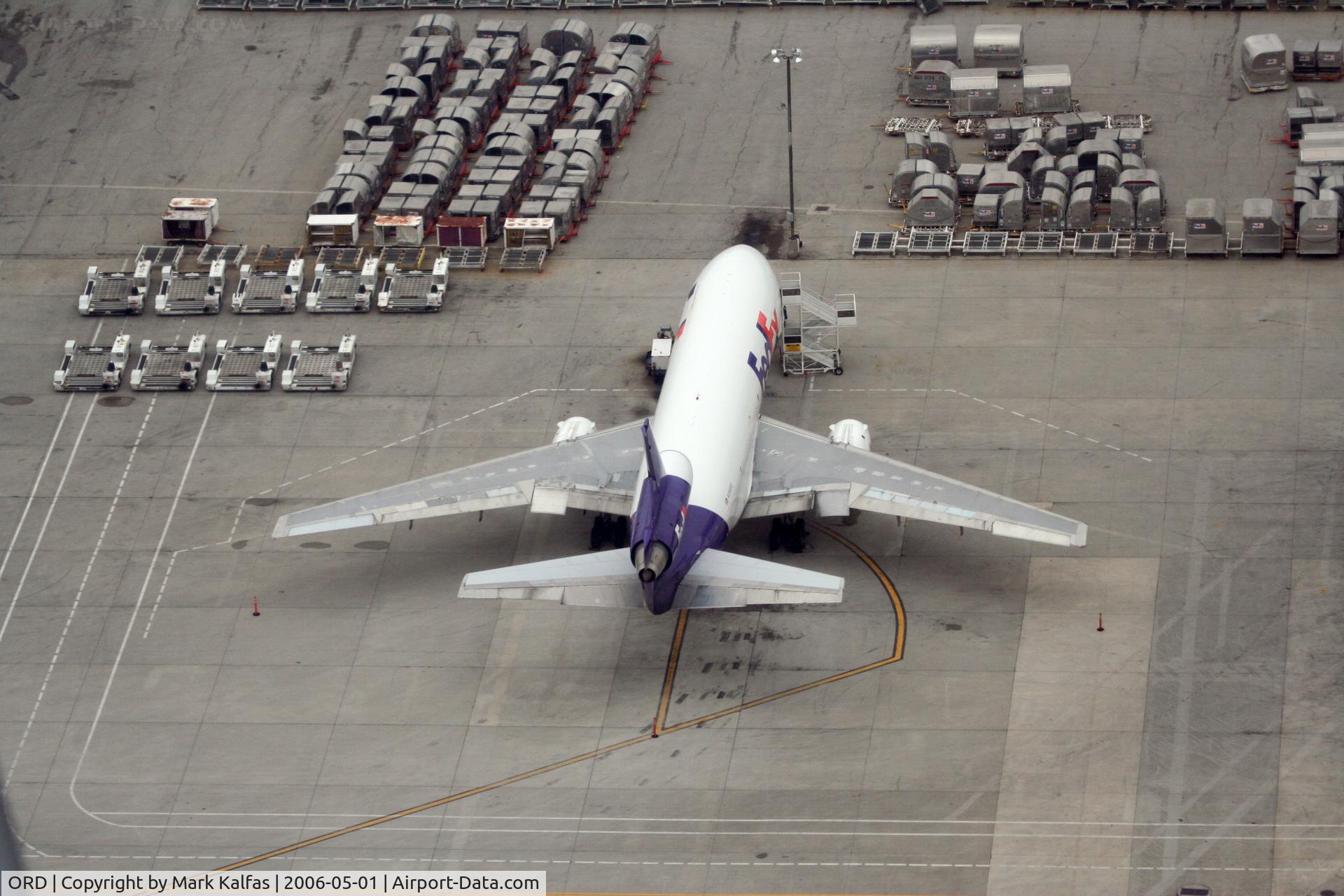 Chicago O'hare International Airport (ORD) - FedEx DC-10 on the South cargo ramp KORD