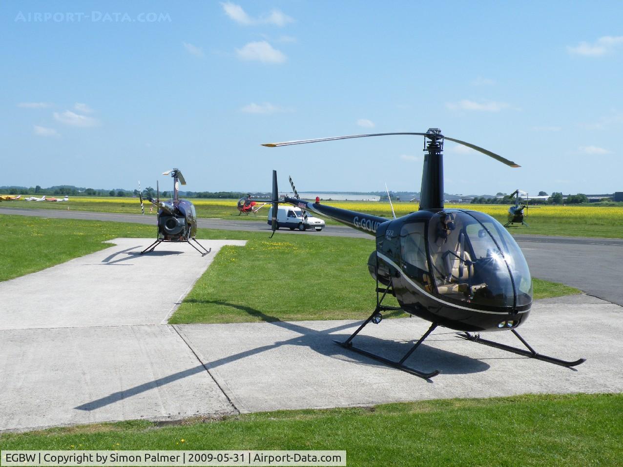 Wellesbourne Mountford Airfield Airport, Wellesbourne, England United Kingdom (EGBW) - HeliAir at Wellesbourne