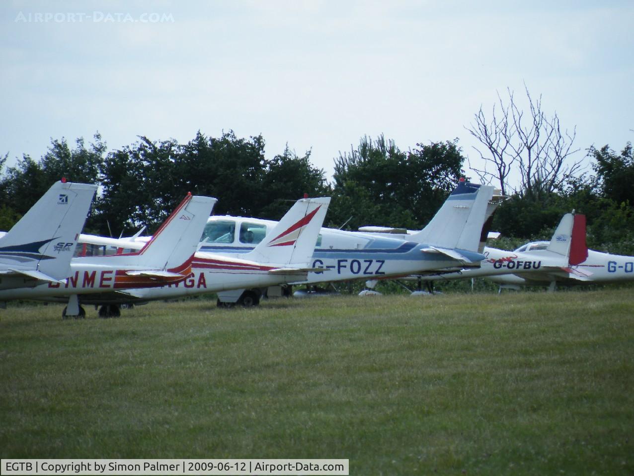 Wycombe Air Park/Booker Airport, High Wycombe, England United Kingdom (EGTB) - Aero Expo visiting aircraft