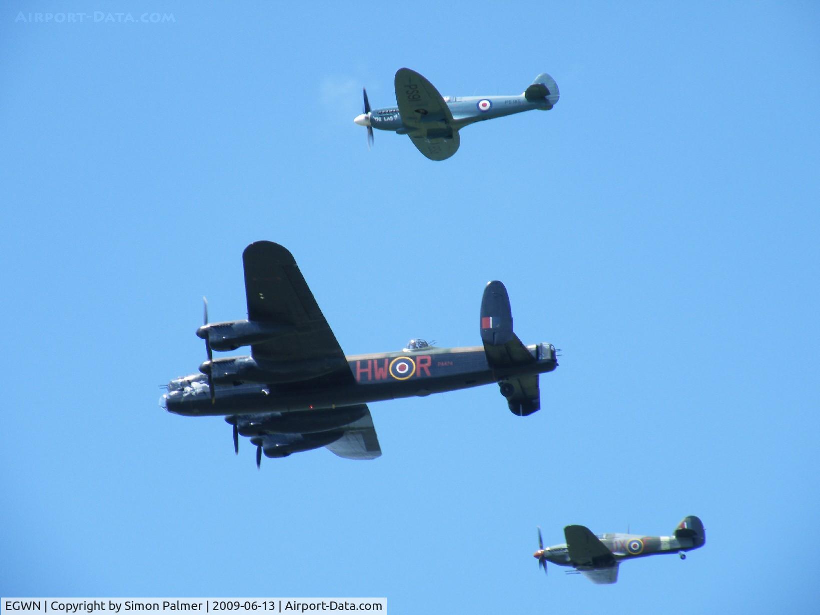 RAF Halton Airport, Halton, England United Kingdom (EGWN) - Battle of Britain Memorial Flight