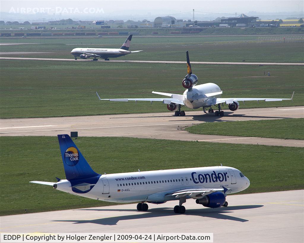 Leipzig/Halle Airport, Leipzig/Halle Germany (EDDP) - Busy Spring afternoon