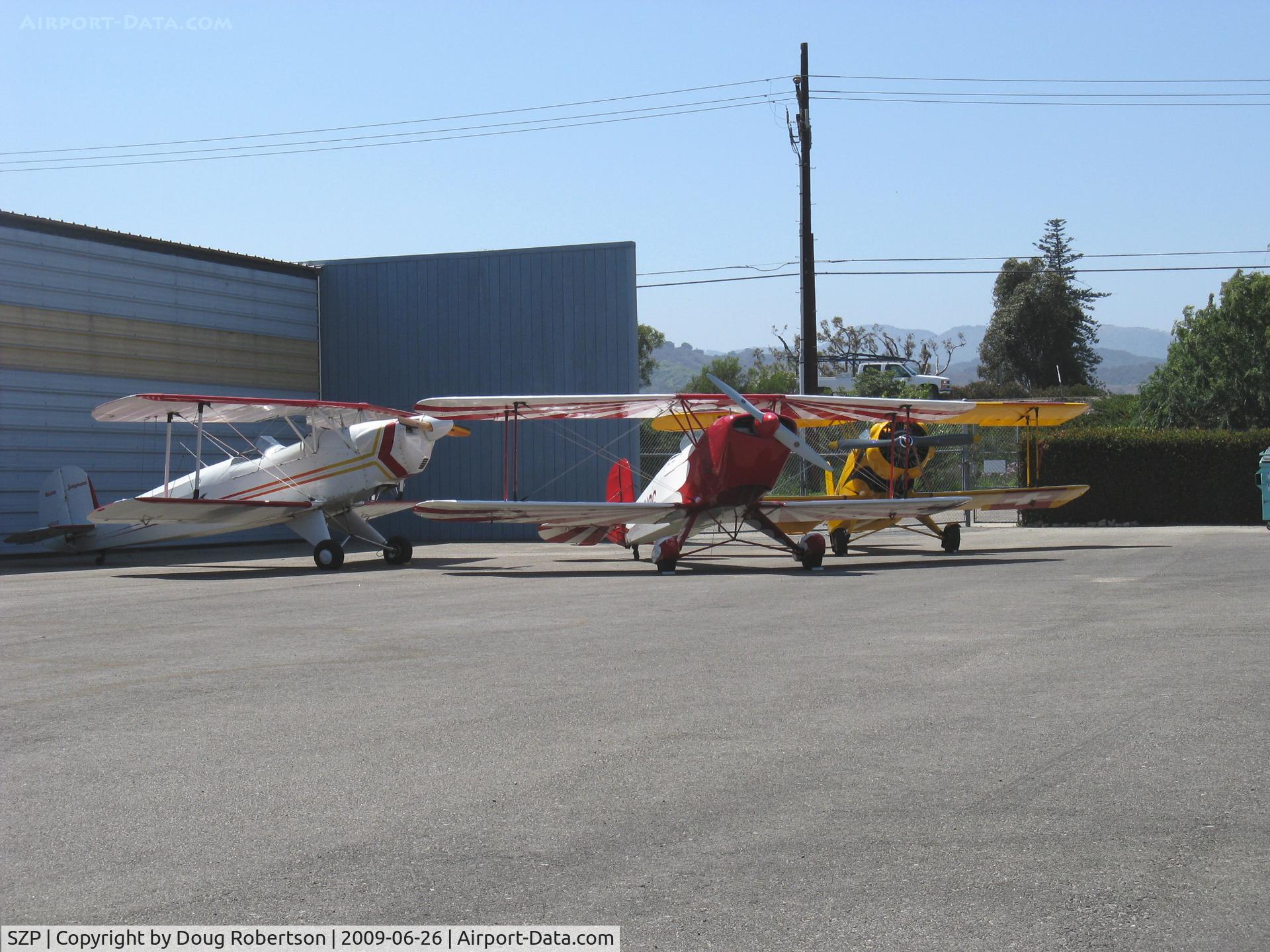 Santa Paula Airport (SZP) - National Bucker Fly-In 2009