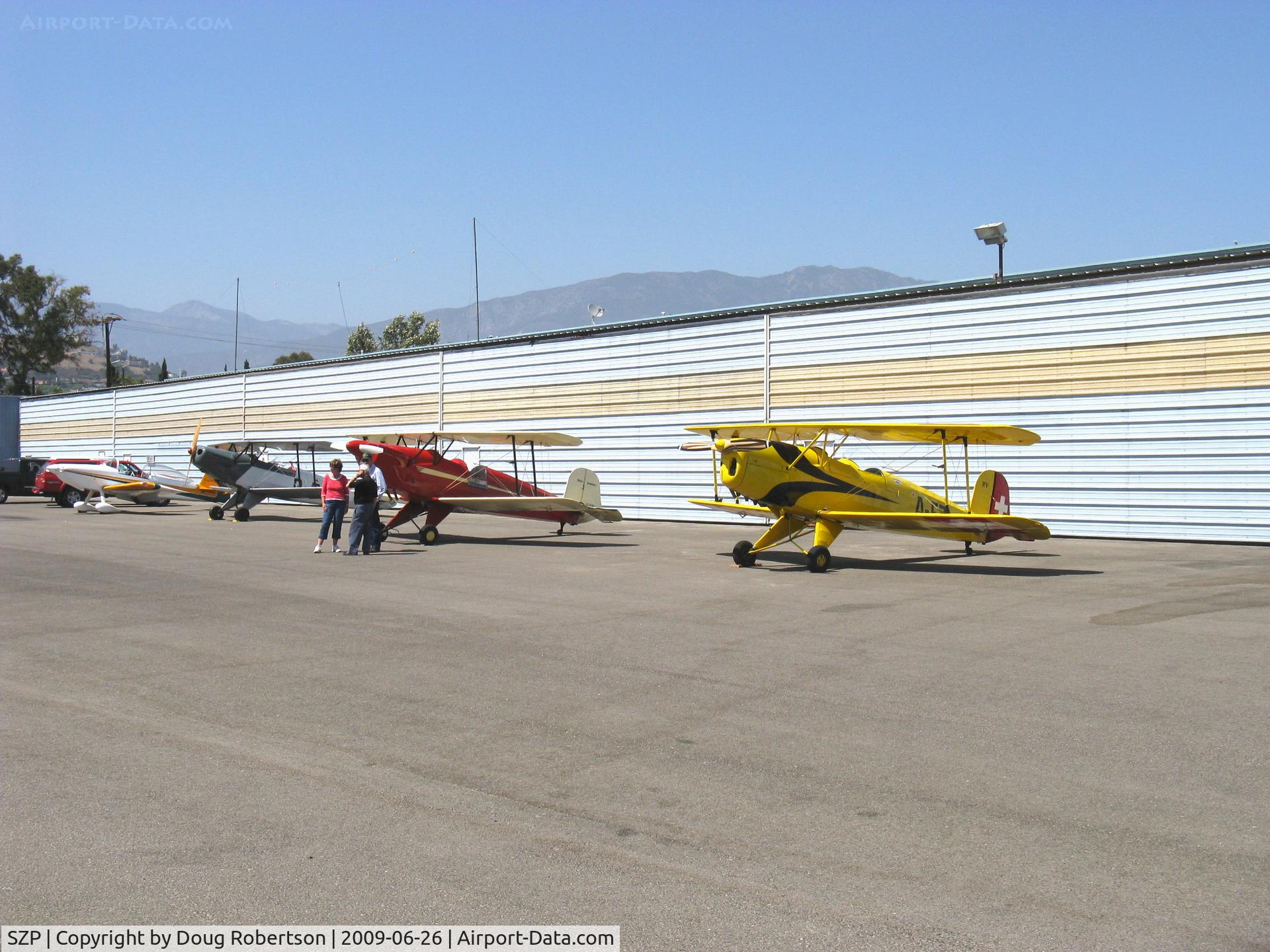 Santa Paula Airport (SZP) - National Bucker Fly-In 2009