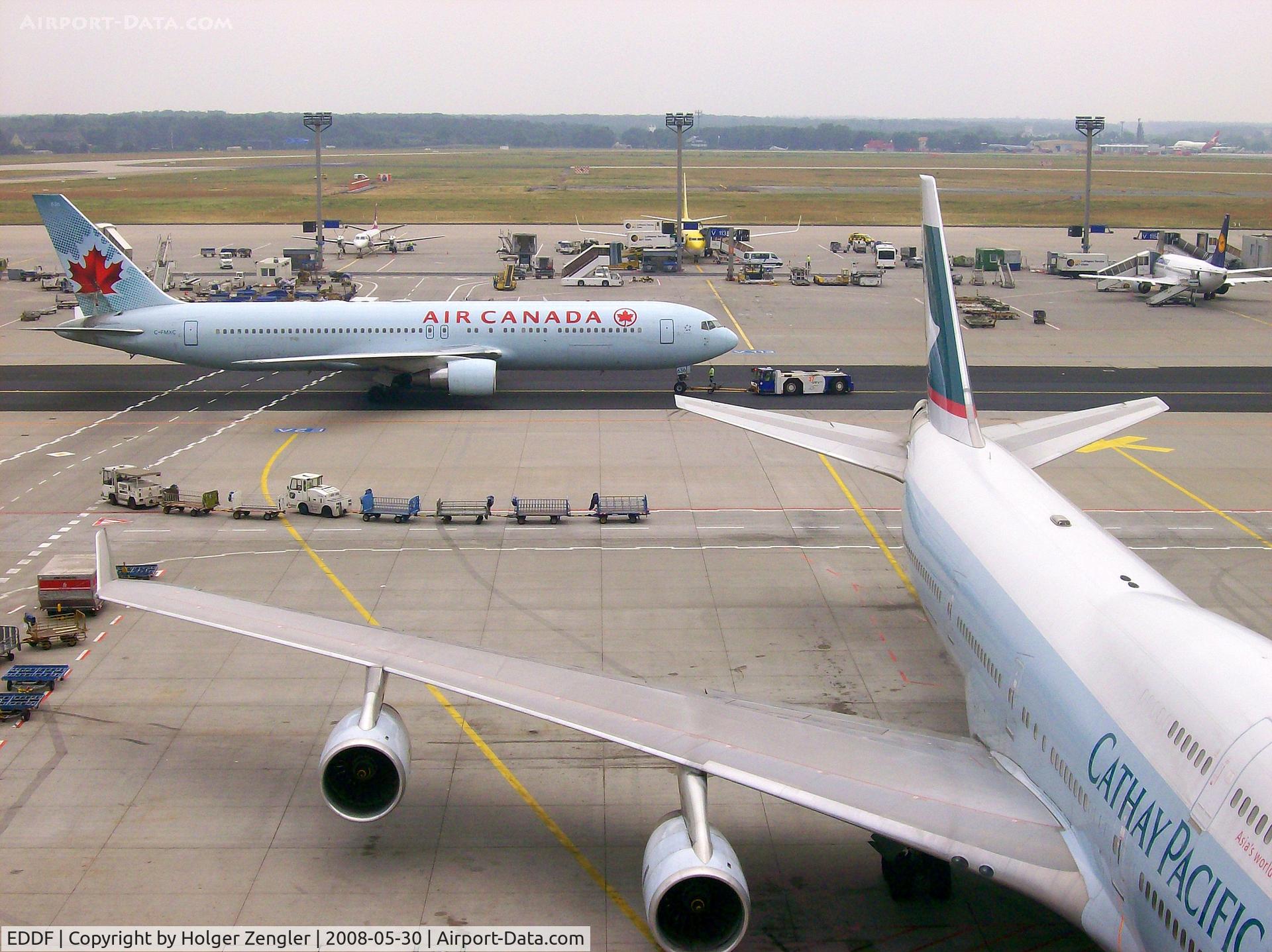 Frankfurt International Airport, Frankfurt am Main Germany (EDDF) - Big planes and bigger.....