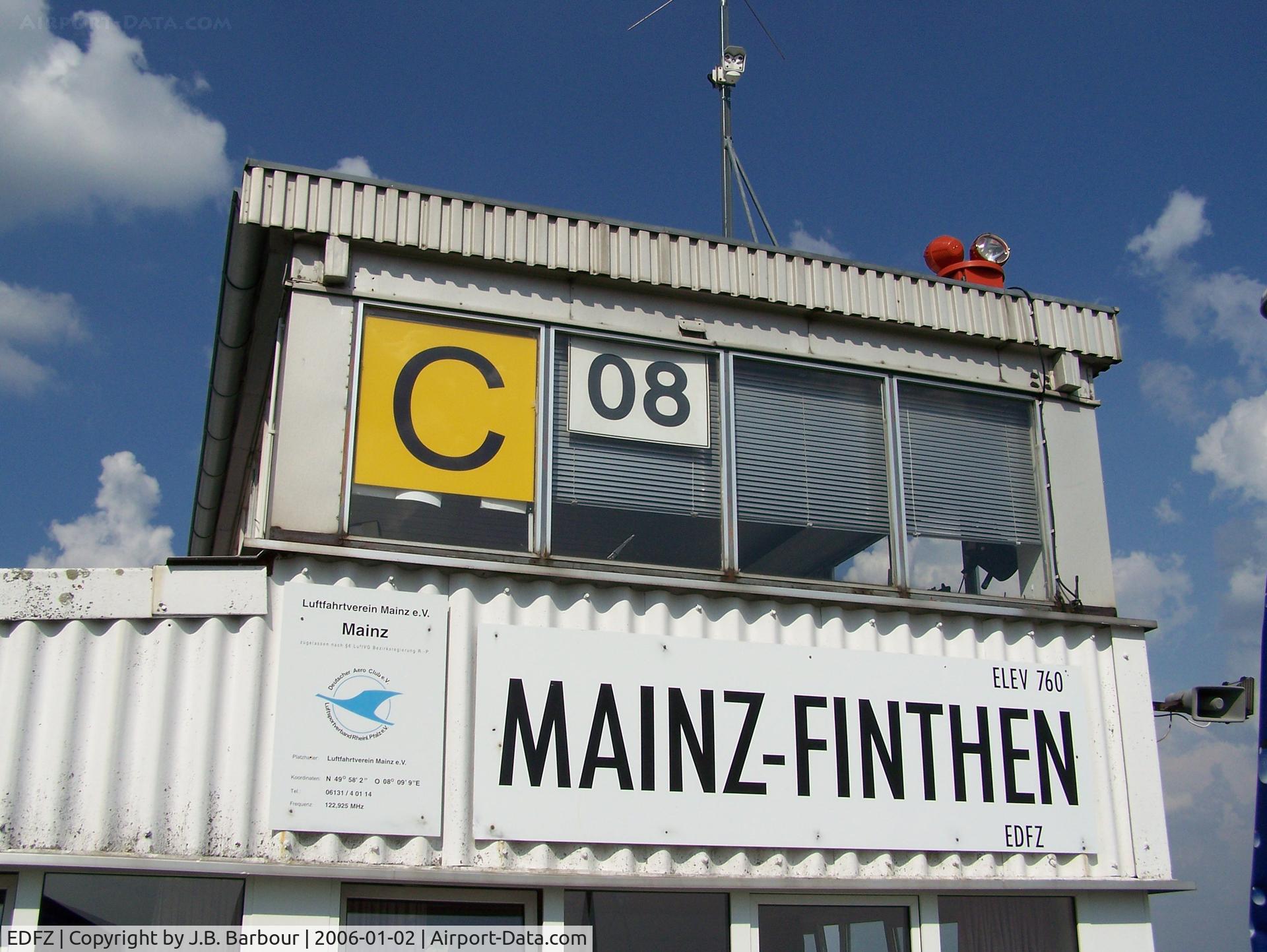 Mainz-Finthen Airport, Mainz Germany (EDFZ) - The staff was friendly. This location has a lot of history, I enjoyed that.  The cafe at the tower has good cold beer, I liked that too.
