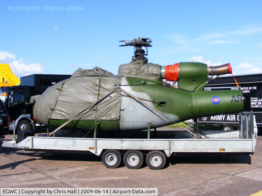 RAF Cosford Airport, Albrighton, England United Kingdom (EGWC) - Gazelle AH 1 static display at the Cosford Air Show