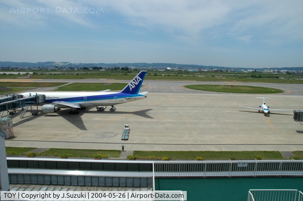 Toyama Airport, Toyama, Toyama Japan (TOY) - From Observation deck.