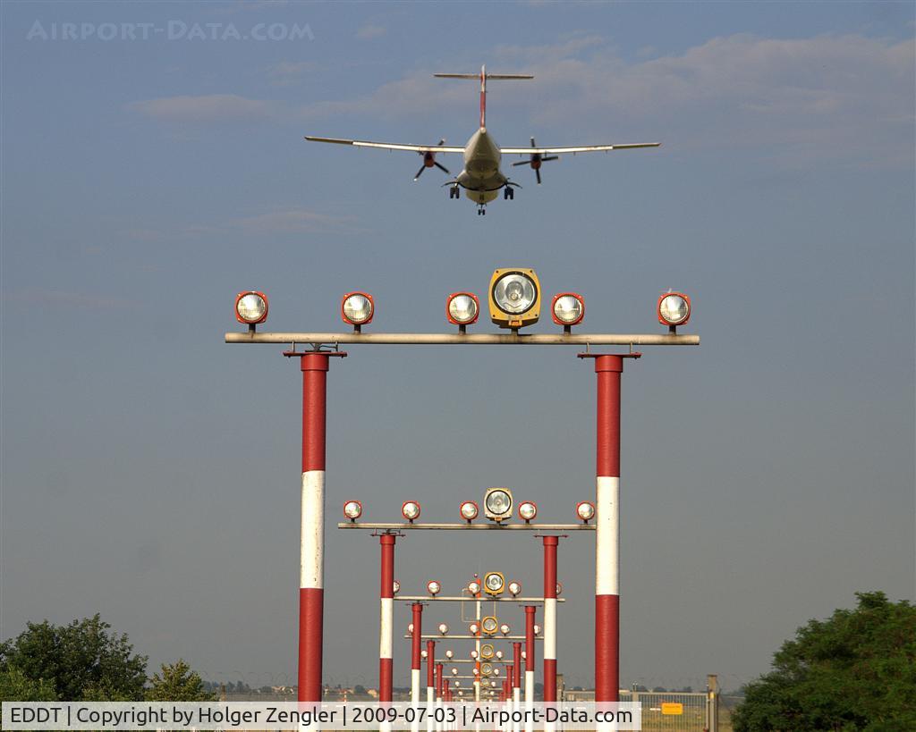 Tegel International Airport (closing in 2011), Berlin Germany (EDDT) - Jumping over hurdles and fence...