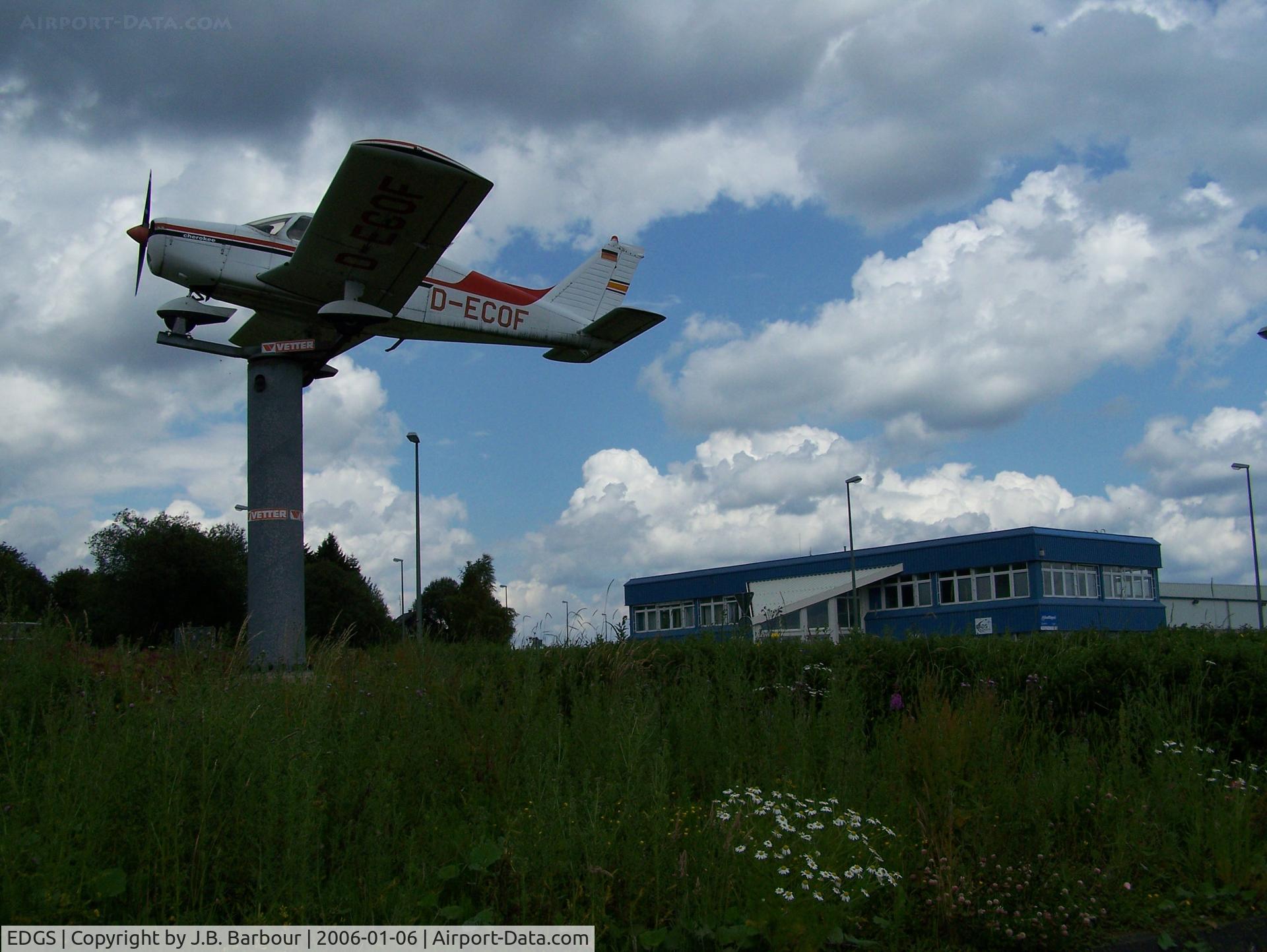 Siegerland Airport, Burbach Germany (EDGS) - A nice airport.  Its bigger than I thought.