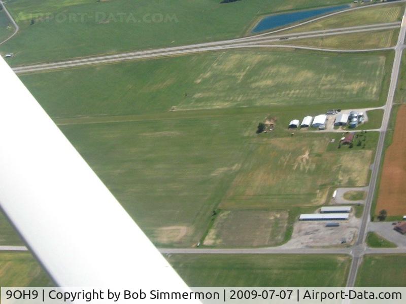 Forest Field Airport (9OH9) - Looking north from 2500'