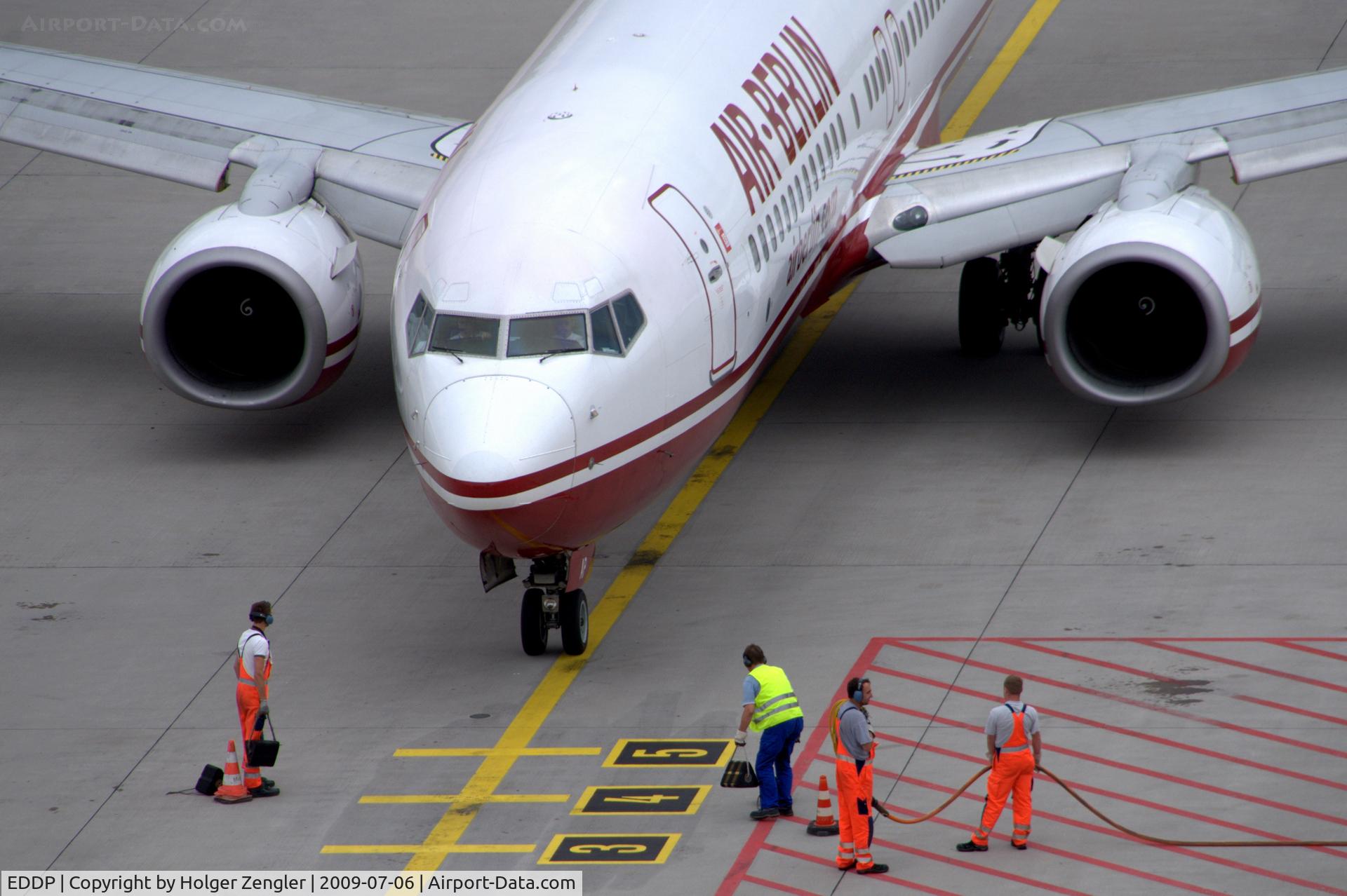 Leipzig/Halle Airport, Leipzig/Halle Germany (EDDP) - Seems to be a no. 4 plane, doesn´t it?