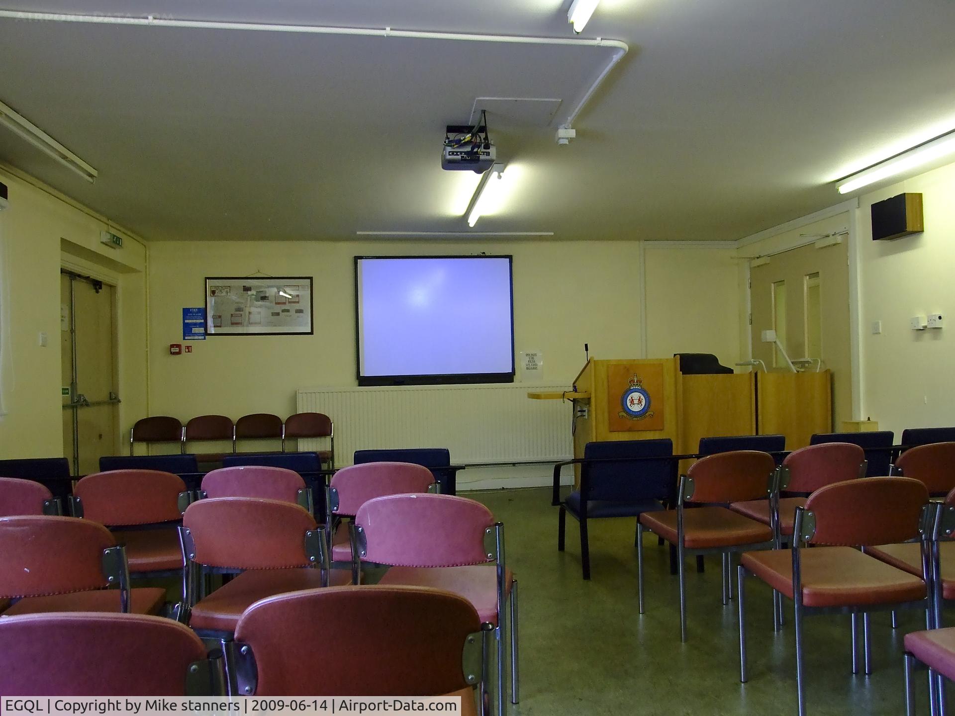 RAF Leuchars Airport, Leuchars, Scotland United Kingdom (EGQL) - 12AEF Breifing room at RAF Leuchars
