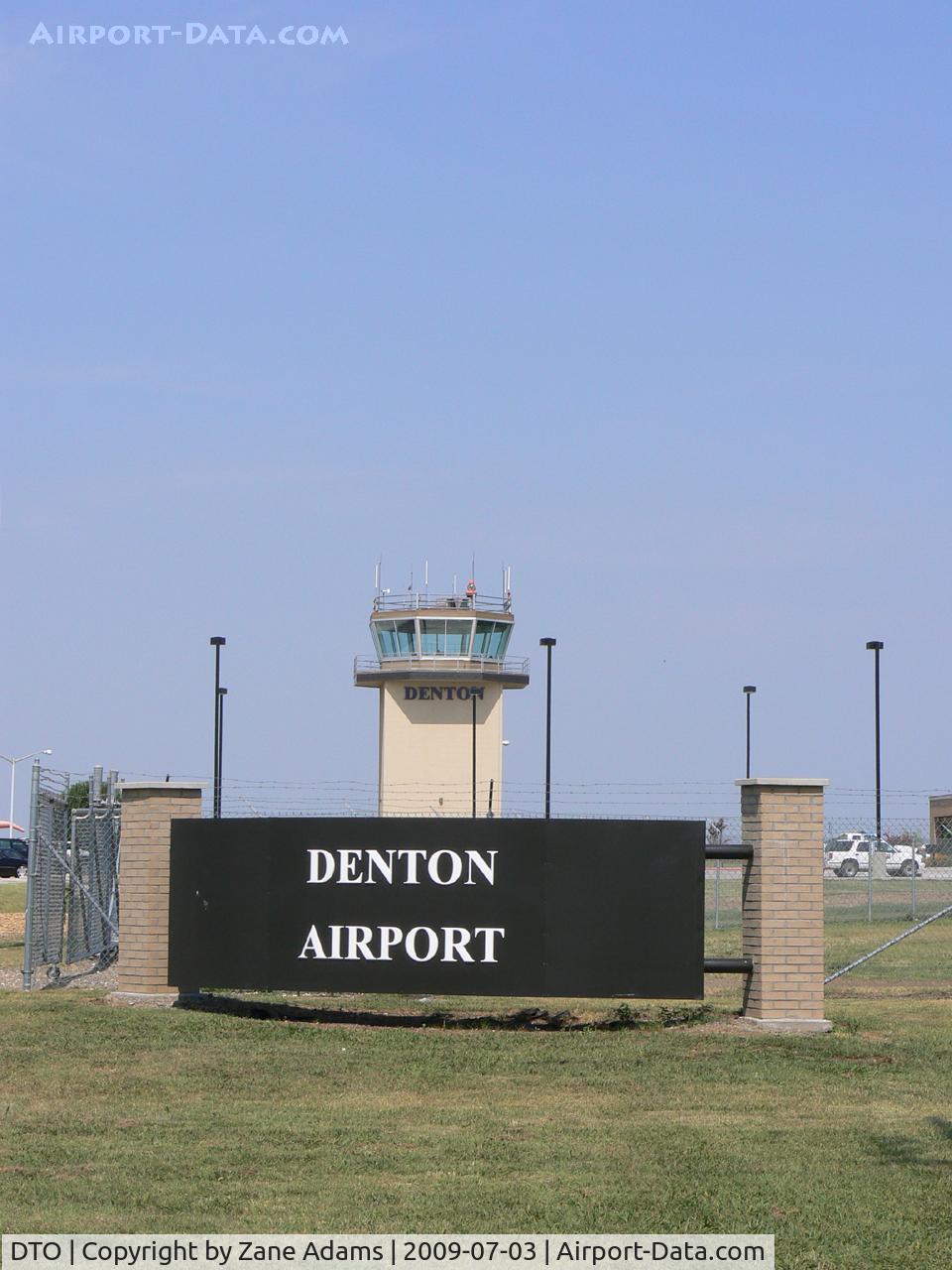 Denton Municipal Airport (DTO) - New tower at Denton Municipal