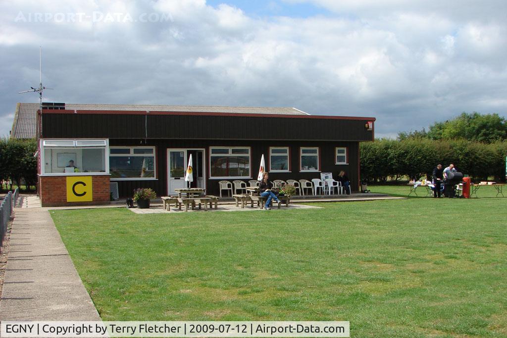 Beverley/Linley Hill Airfield Airport, Beverley, England United Kingdom (EGNY) - Club House and Barbacue for the Fly-In
