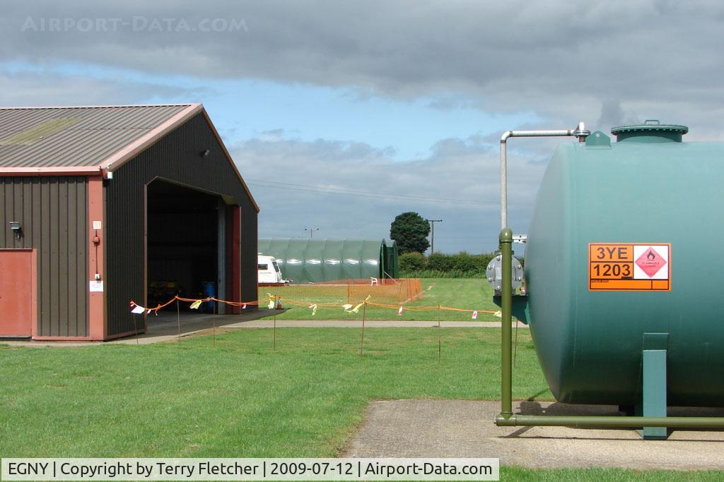 Beverley/Linley Hill Airfield Airport, Beverley, England United Kingdom (EGNY) - Hangarage and Fuel at Beverley