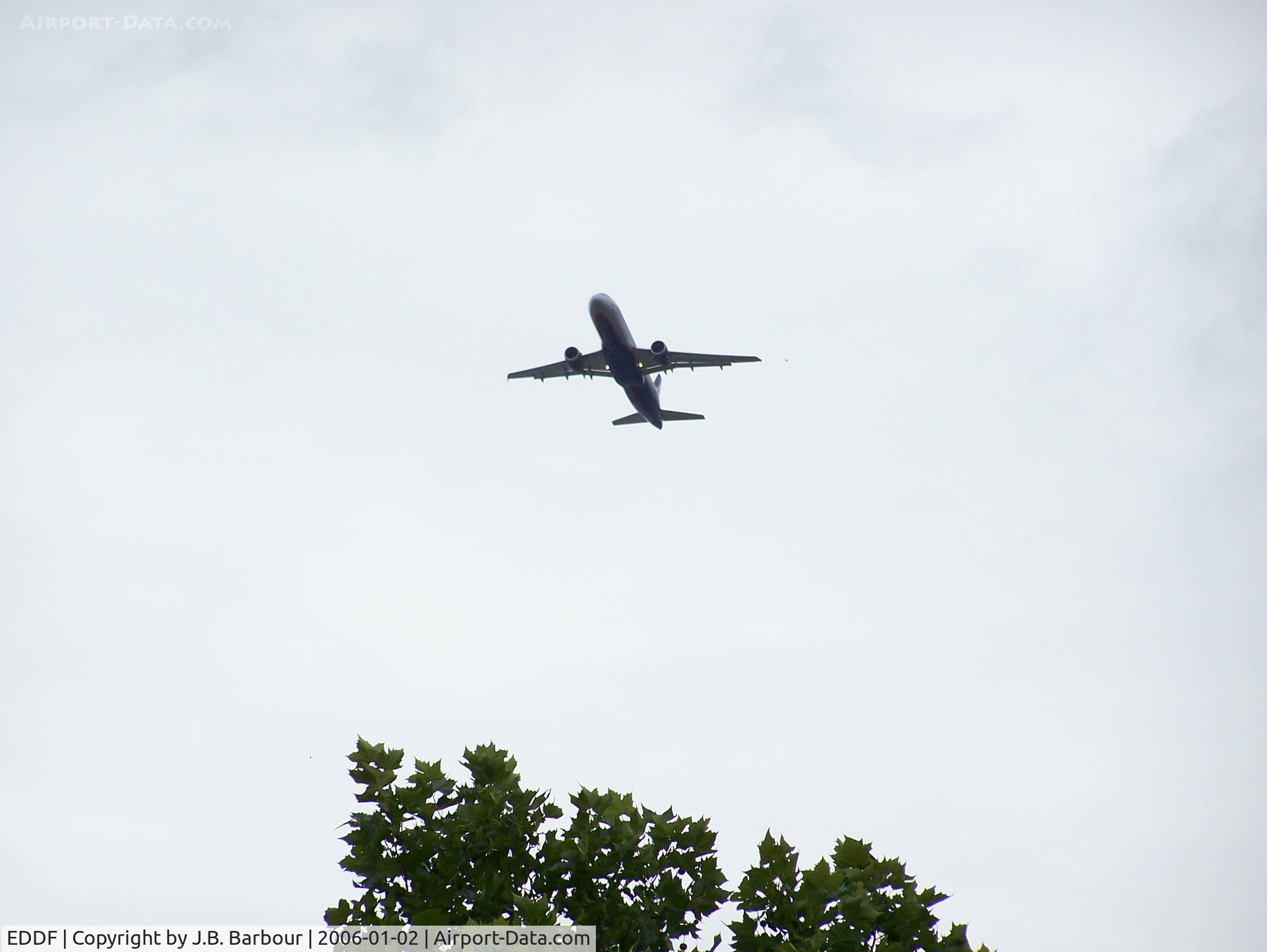 Frankfurt International Airport, Frankfurt am Main Germany (EDDF) - United Airways getting some air time