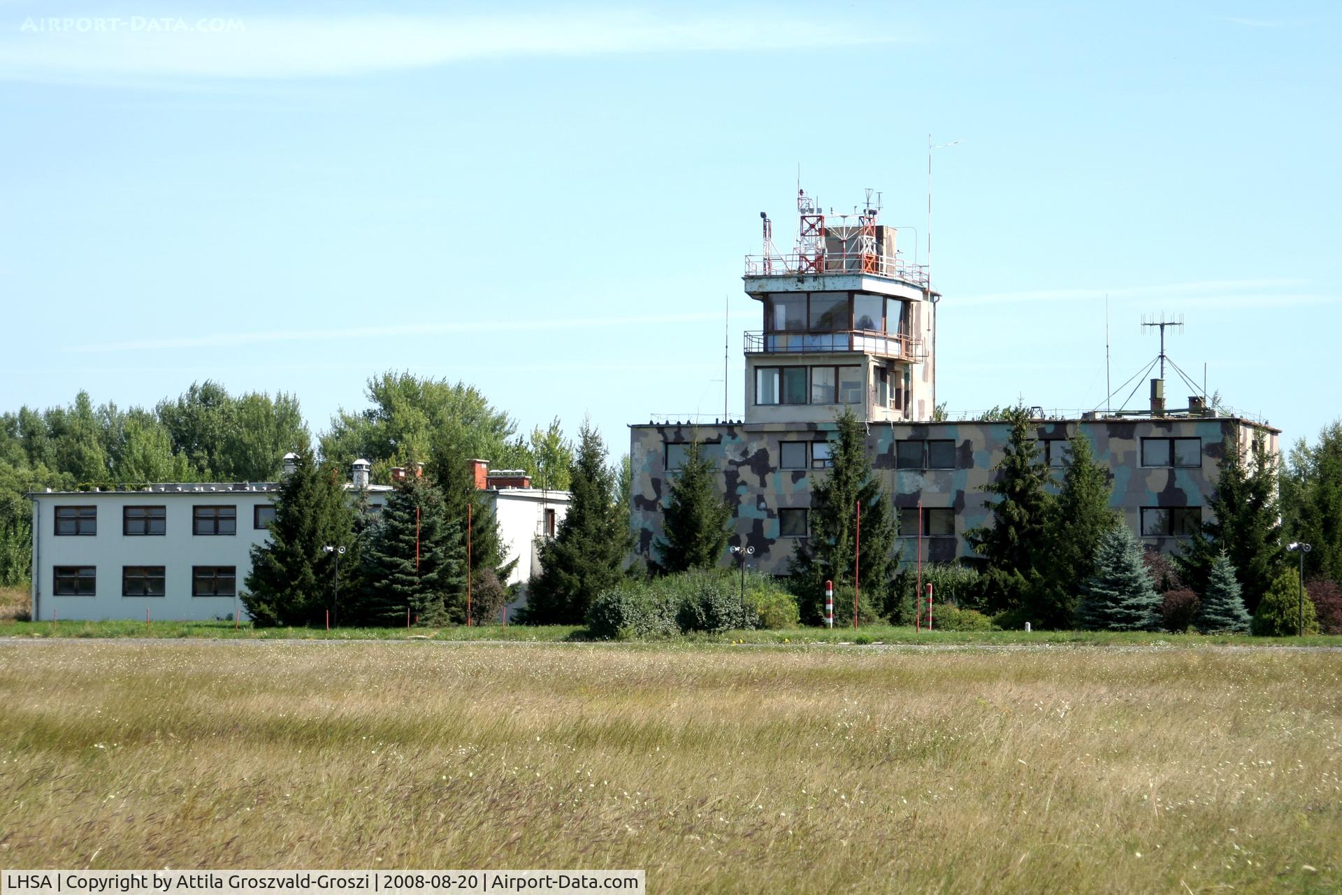 Szentkirályszabadja Airport, Szentkirályszabadja Hungary (LHSA) - LHSA- Szentkiralyszabadja Airport - ex Military Air Base - Tower