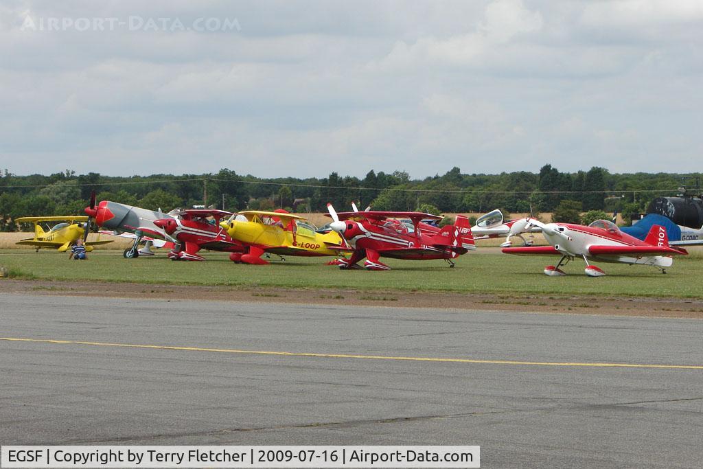 Peterborough Business Airport, Peterborough, England United Kingdom (EGSF) - Peterborough Conington - host to the 2009 Mazda Aerobatic Championships held at Peterborough Conington