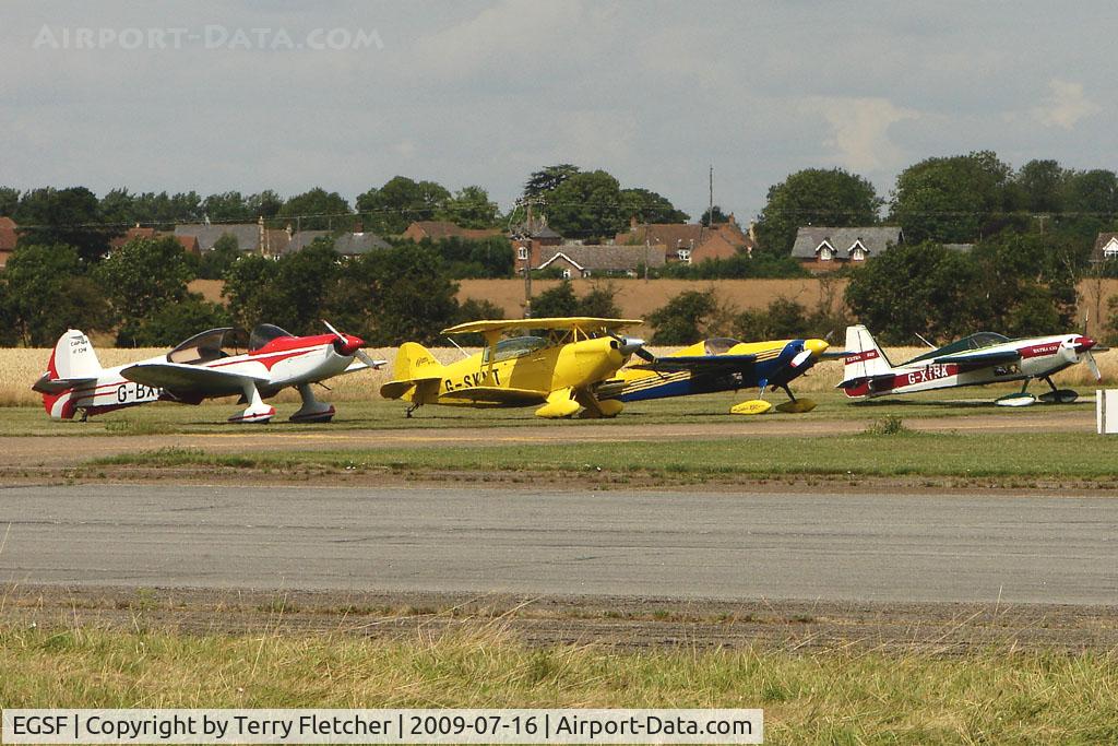 Peterborough Business Airport, Peterborough, England United Kingdom (EGSF) - Peterborough Conington - host to the 2009 Mazda Aerobatic Championships held at Peterborough Conington