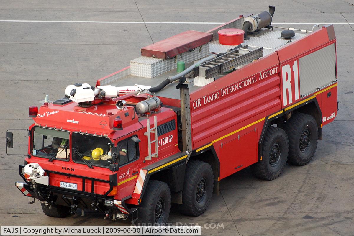 OR Tambo International Airport, Johannesburg South Africa (FAJS) - At Jo'burg