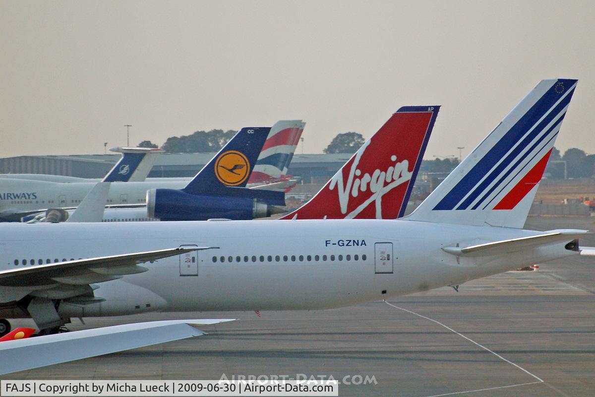 OR Tambo International Airport, Johannesburg South Africa (FAJS) - At Jo'burg