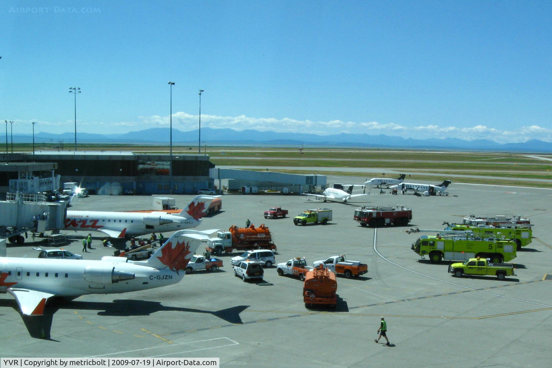 Vancouver International Airport, Vancouver, British Columbia Canada (YVR) - Fuel spill at YVR