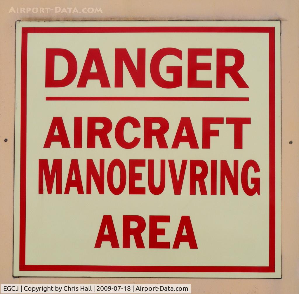 Sherburn-in-Elmet Airfield Airport, Sherburn-in-Elmet, England United Kingdom (EGCJ) - Danger