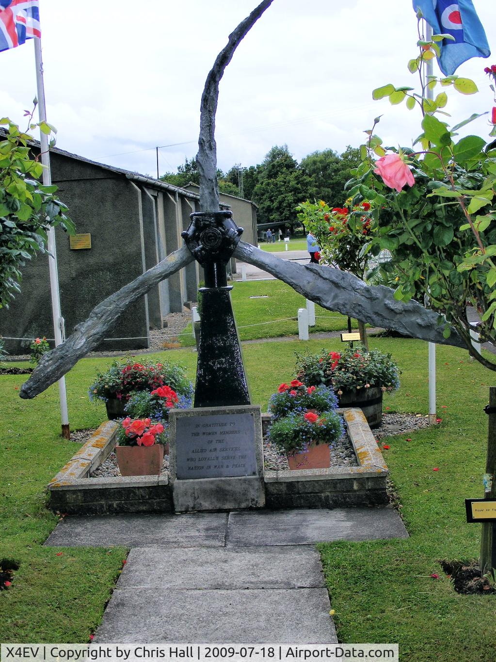 X4EV Airport - Memorial at the Yorkshire Air Museum, Elvington