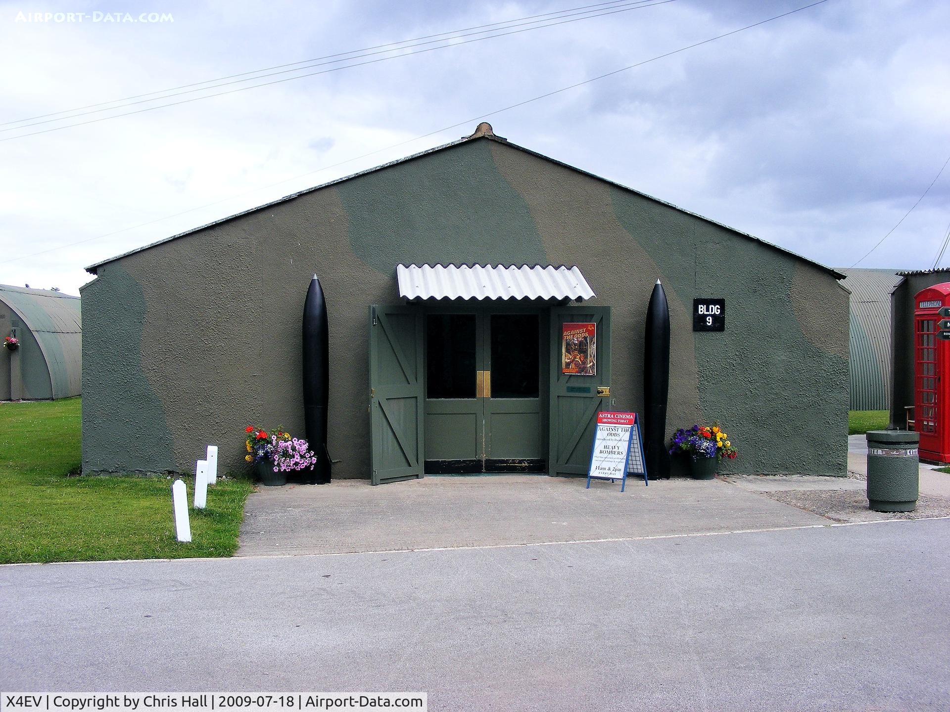 X4EV Airport - Building 9 fully restored at the Yorkshire Air Museum, Elvington