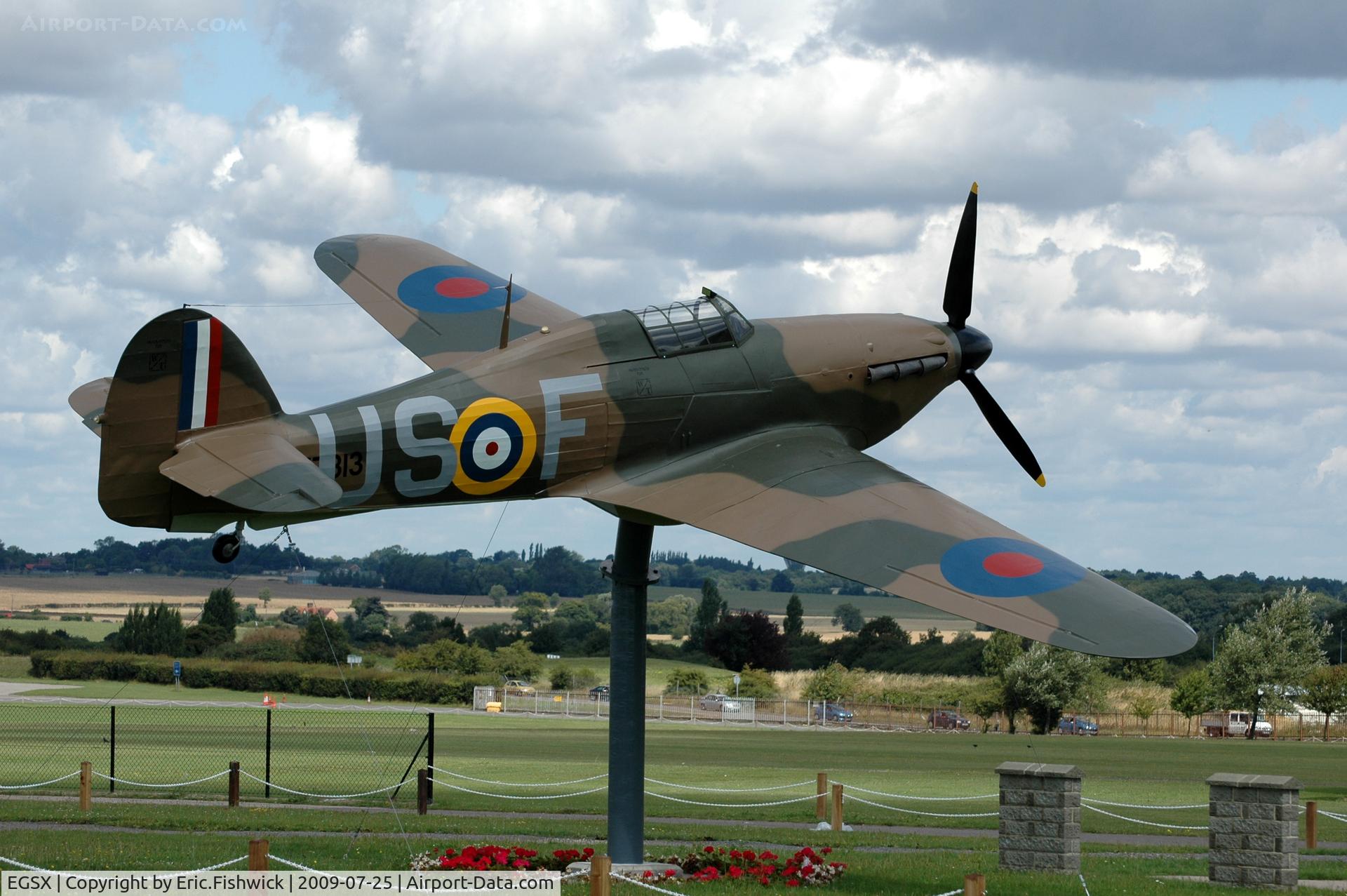 North Weald Airfield Airport, North Weald, England United Kingdom (EGSX) - Spirit of North Weald - new memorial to the local community and all those who served at RAF North Weald