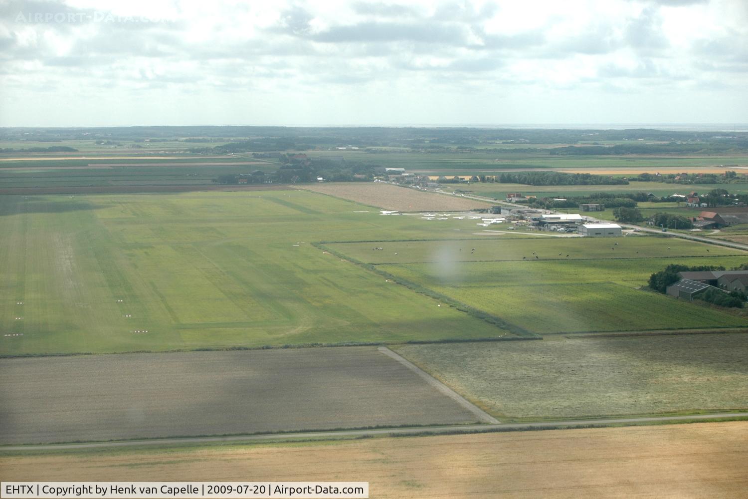 Texel International Airport, Texel Netherlands (EHTX) - Texel airport seen while on short finals.