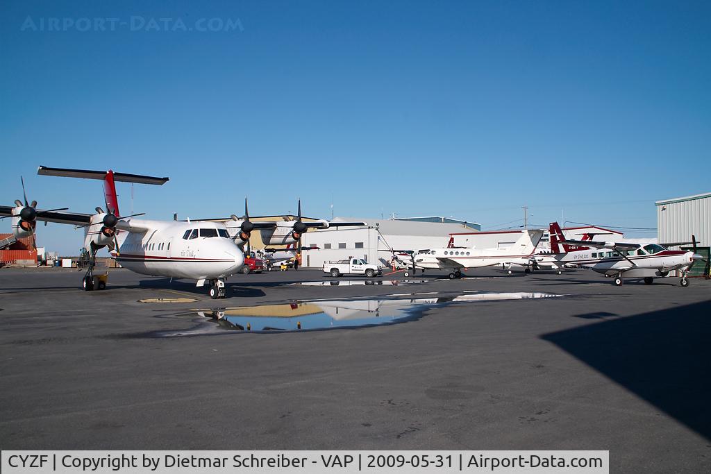 Yellowknife Airport, Yellowknife, Northwest Territories Canada (CYZF) - Air Tindi Ramp